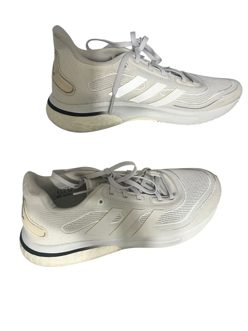 adidas Women's White Athletic Running Shoes sz 9